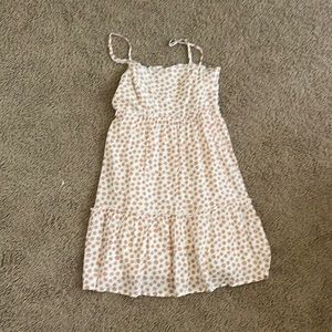 pacsun floral tired babydoll dress